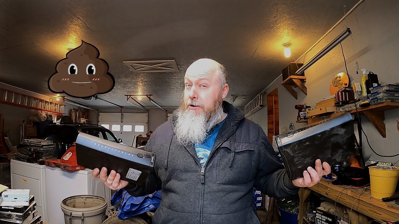 Having Fun Destroying & Scrapping My Old Internet Modems