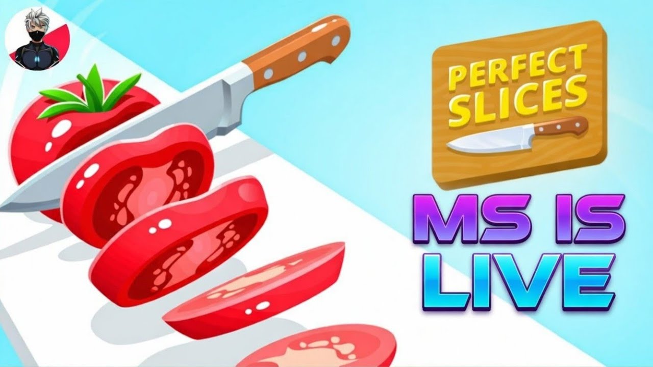 Perfect Slices Game Live - Fruit Cutting Game | Live Streem #perfectslice Android Gameplay