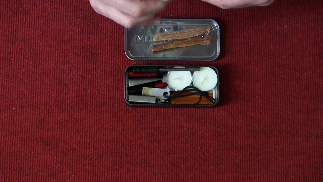 kit fuoco - fire kit  by SOB survival outdoor bushcraft