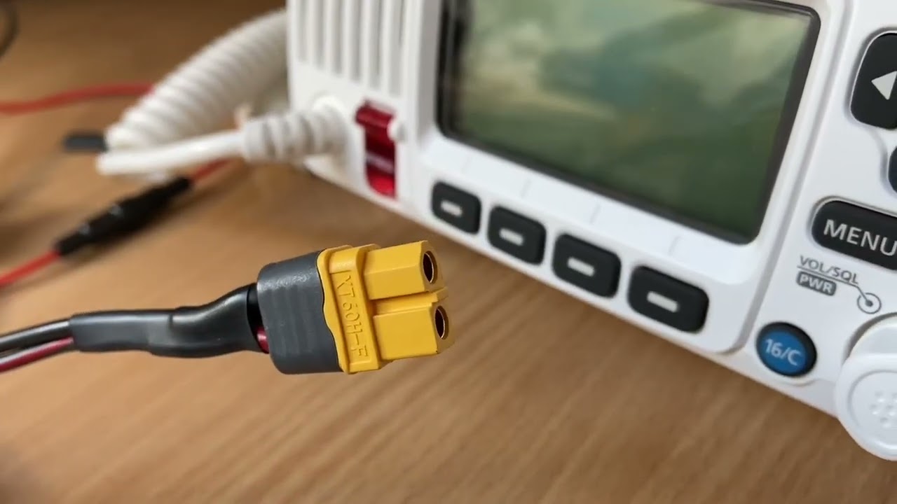 SP1B - kabel zasilający ICOM IC-M423G Marine Radio Power Supply cable