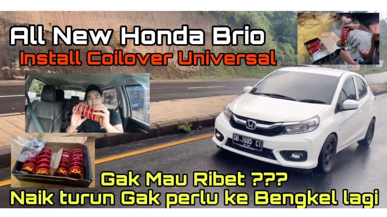 PASANG COILOVER CORVERSION KIT UNIVERSAL | GAK RIBET LAGI | HASILNYA ???