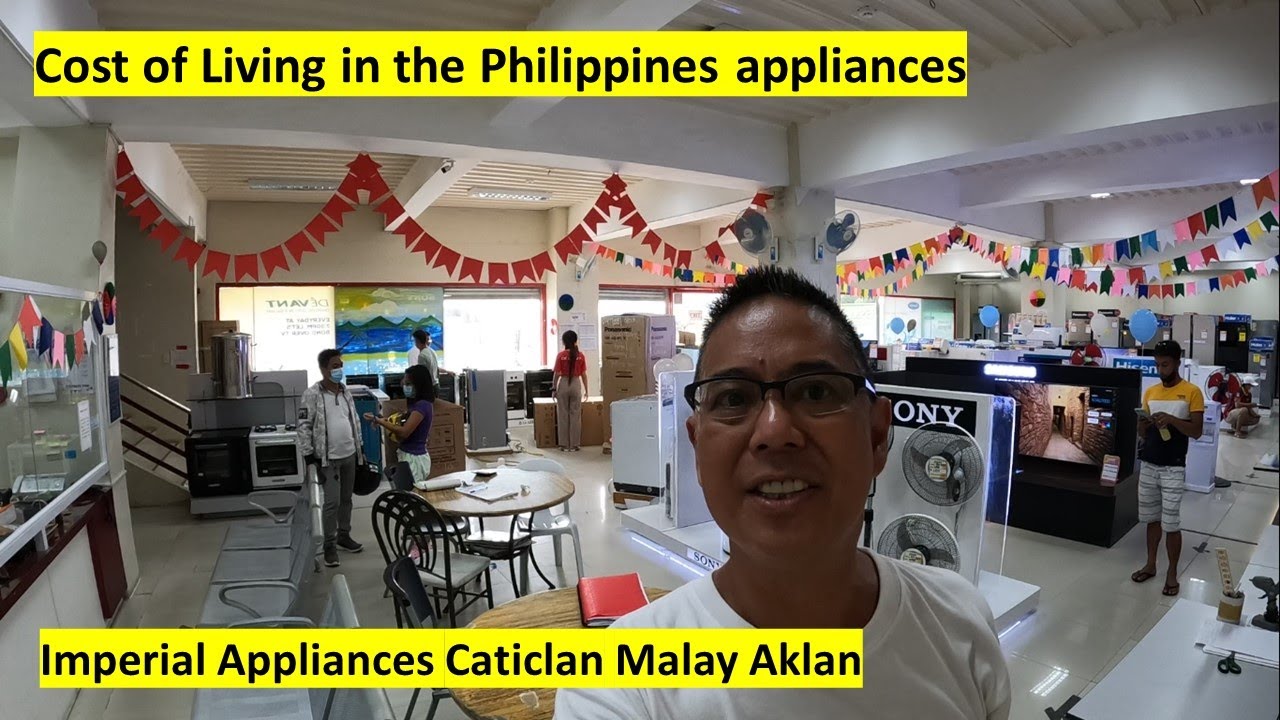 Cost of Living in the Philippines appliances