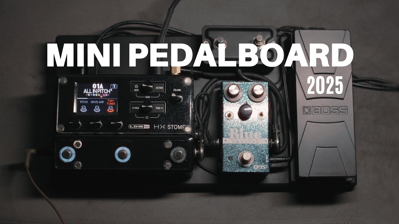 MINI PEDALBOARD - 2025 || HX STOMP