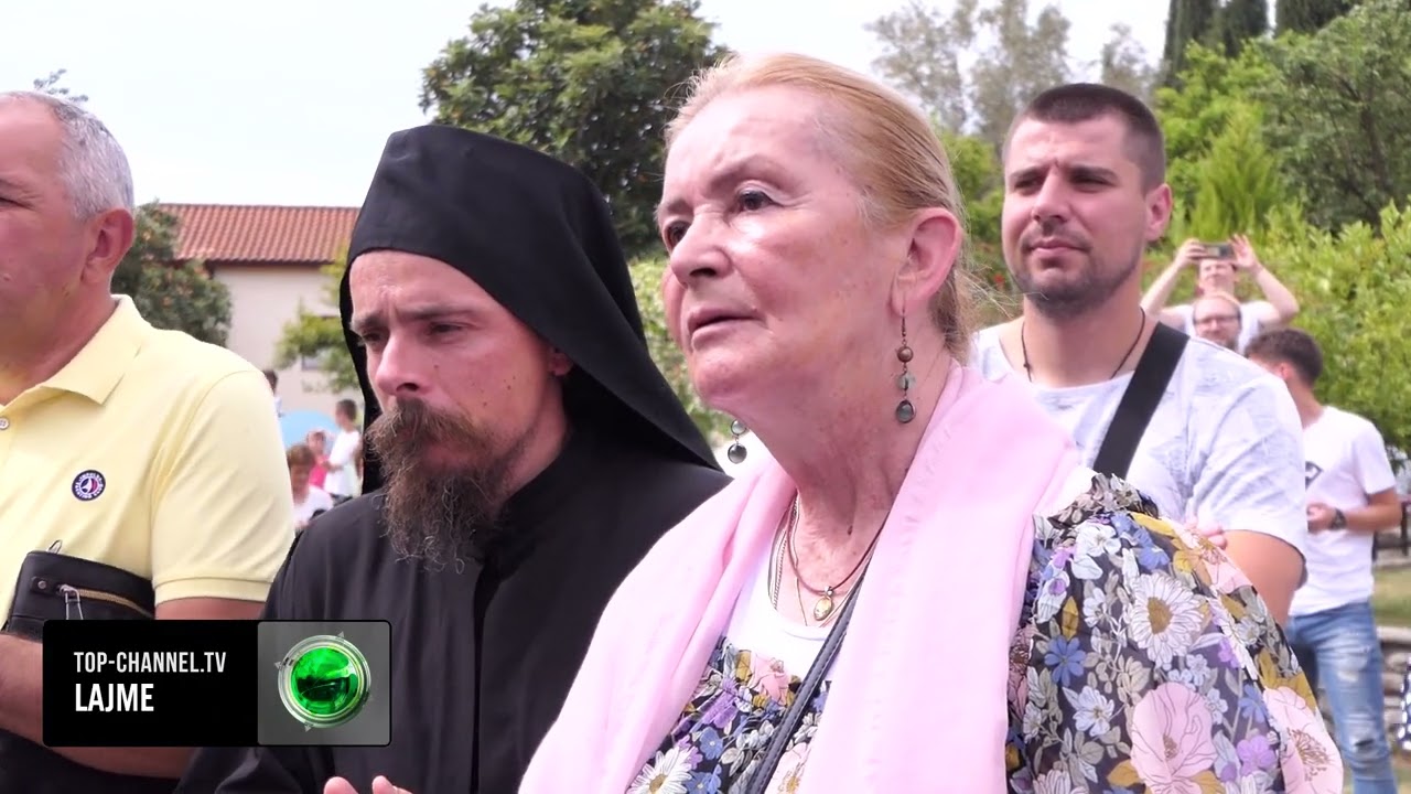 Top Channel/Festa Shën Joan Vladimirit,shqiptarë dhe sllavë e festojnë në fshatin Shijon në Elbasan