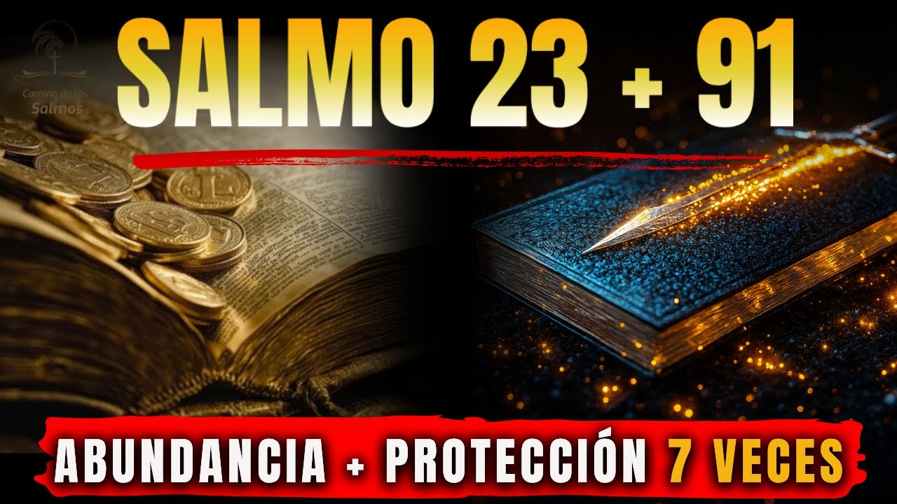 🔥 Salmo 23 + 91 – Activa Abundancia y Rompe Ataduras con 7 Veces de PODEROSA ORACIÓN