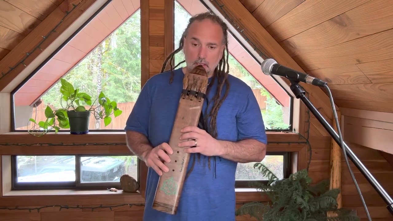 Custom Triple Drone Flute in 432Hz