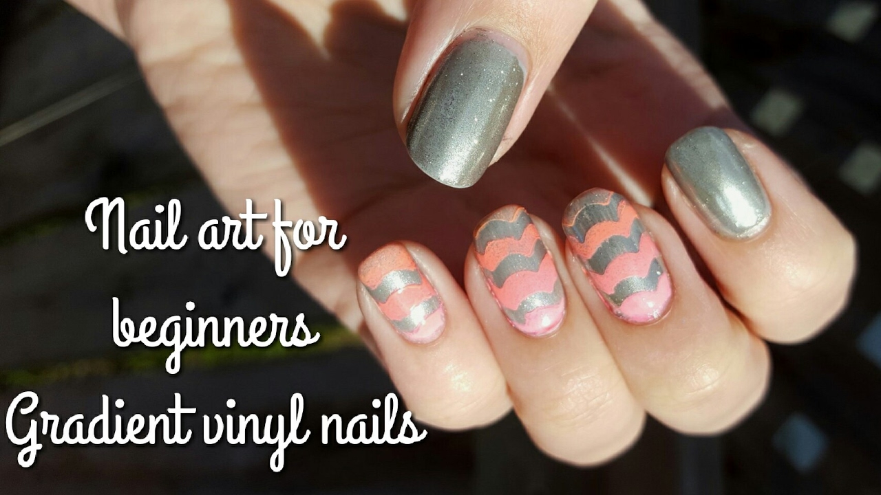 Nail art for beginners | Gradient using bundle monster vinyls