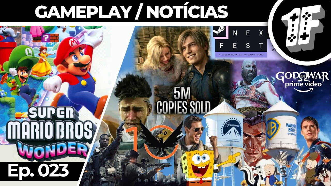 NETFLIX DESISTE DA WB, SÉRIE GoW NA AMAZON, FIM DE HIGHGUARD, NAZ1 HUNTER, RE REQUIEM |Ep.023