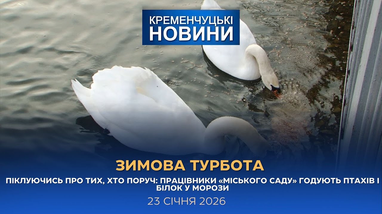 Кременчуцькі новини від 23.01.2026 року. Вечірній випуск
