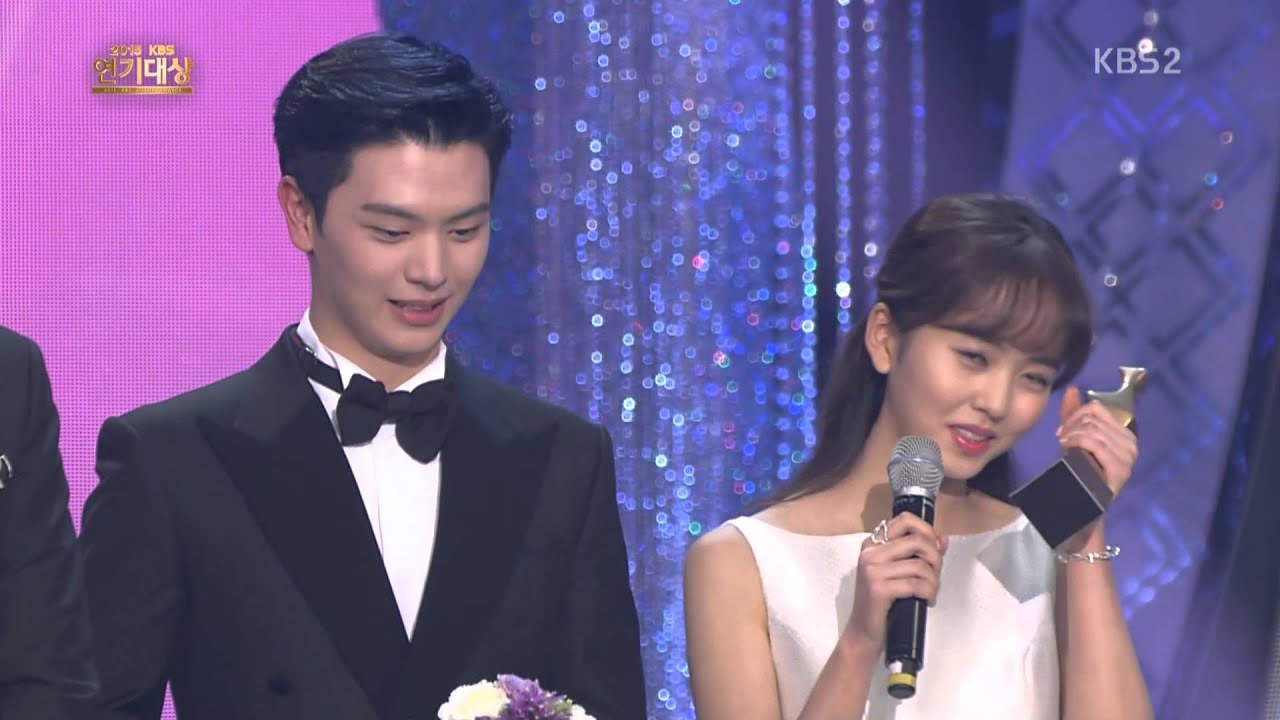 151231 KBS 연기대상 육성재 수상, 소감