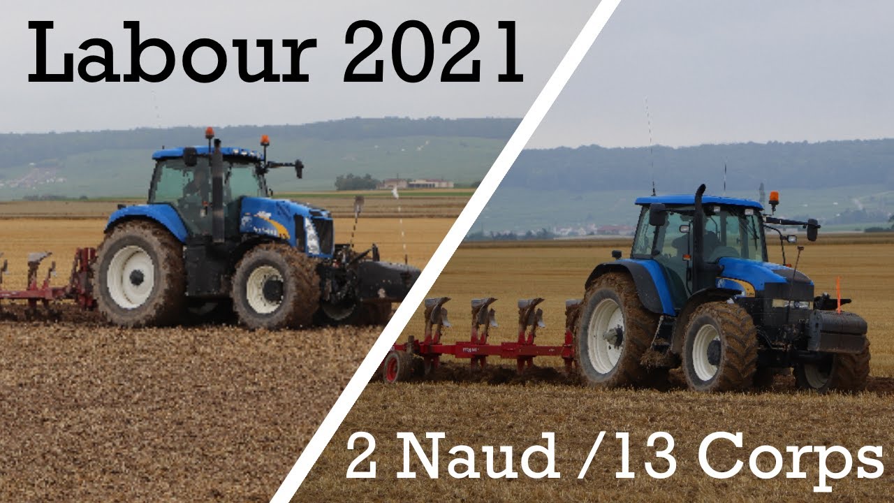 SOUND ! TEAM New Holland au Labour | T8020 & TM 190 | NAUD 6 & 7 corps