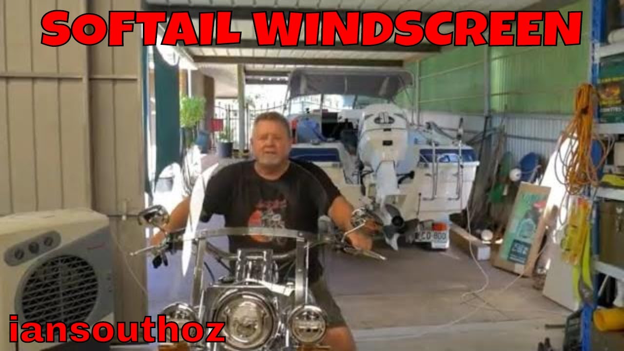 HARLEY DAVIDSON 2018 SOFTAIL WINDSCREEN INSTALL