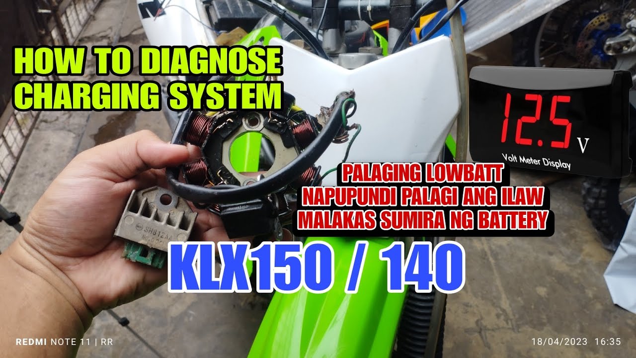 KLX 150 | How to diagnose charging system kung gumagana ng maayos