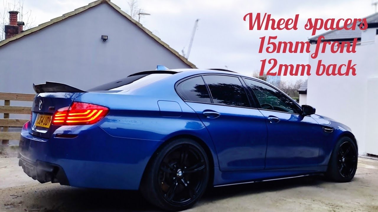 How to instal spaces on bmw m5 f10.