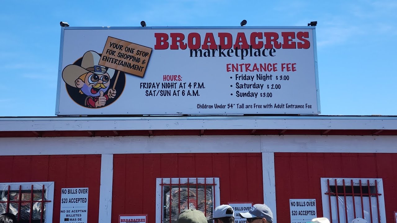 Broadacers swapmeet in North Las Vegas walk through