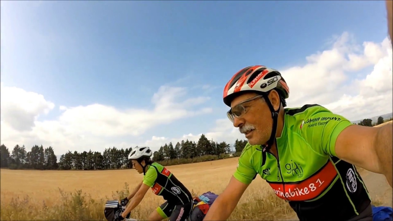 Francigena in bike 2017  29-5 al 9-6