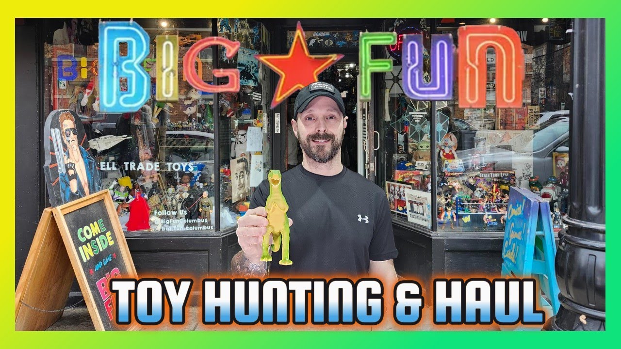 EP51 | I Found This GRAIL!! | Toy Hunting at BIG FUN Columbus Vintage Toys