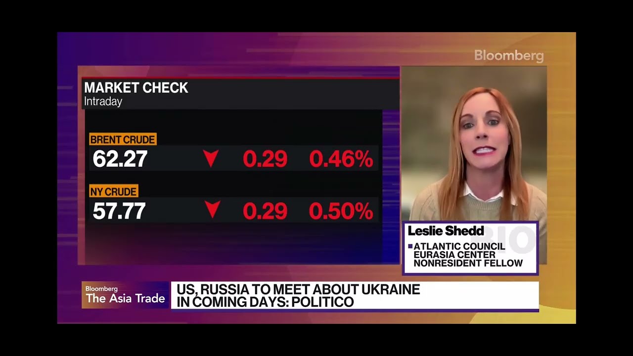 Leslie Shedd Joins Bloomberg to Breakdown the Latest on Ukraine Peace Negotiations 