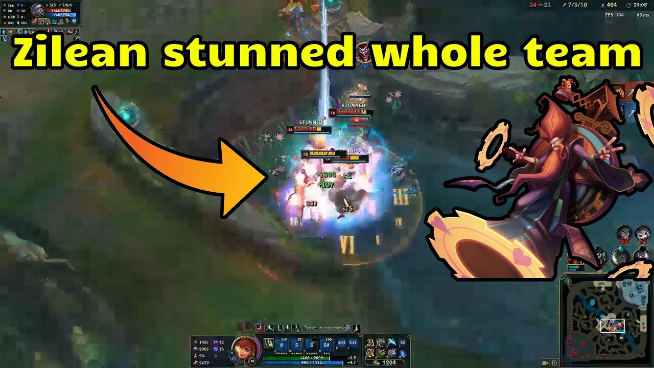 Comp Sivir and Zilean Combo
