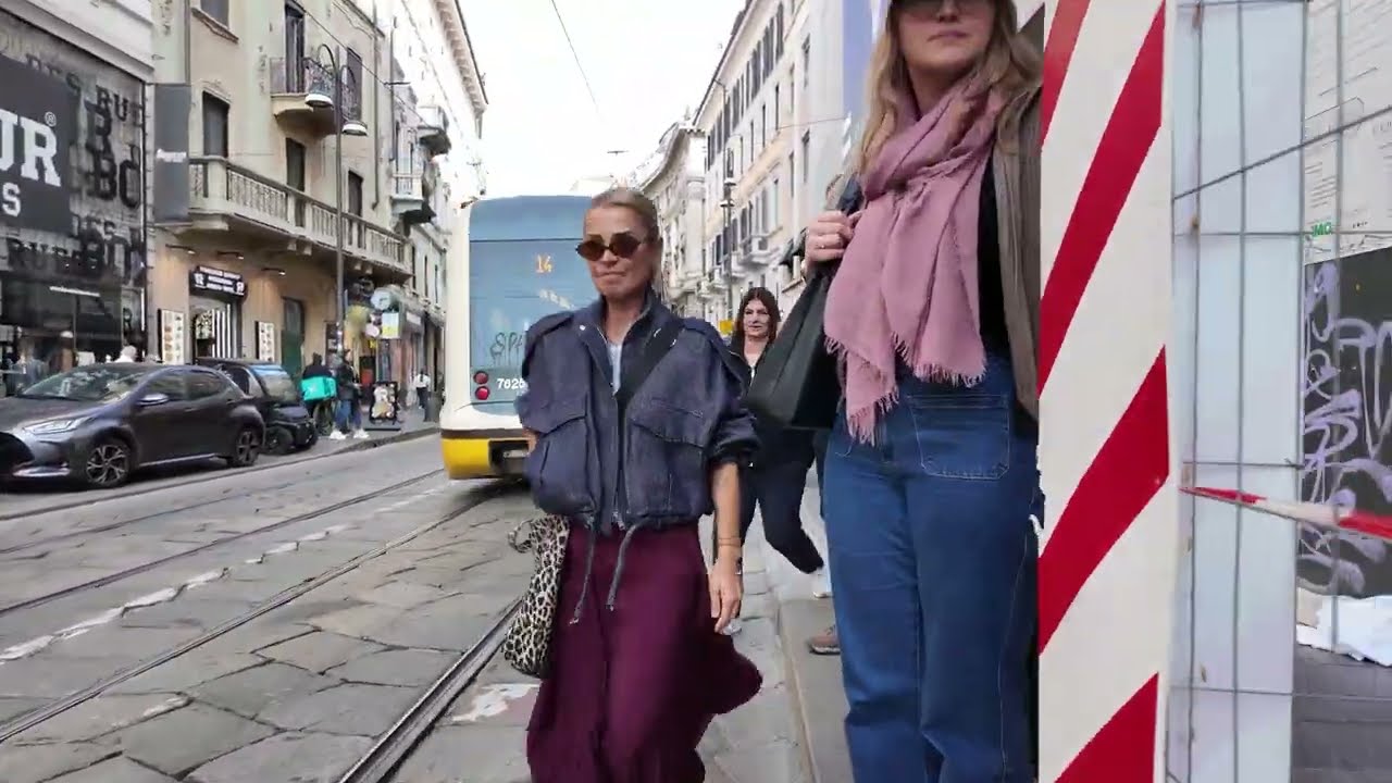 Walking in Milano