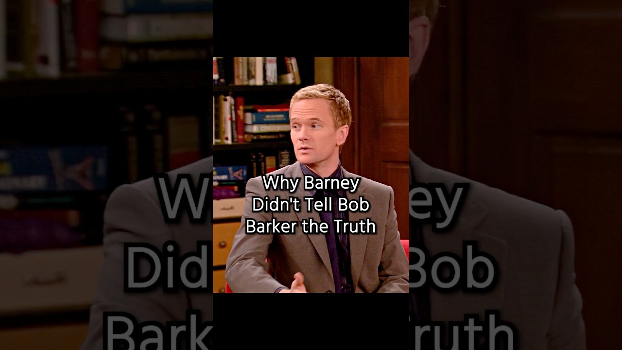 Why Barney Didn't Tell Bob Barker the Truth#shortvideos #shorts #funny #comedy