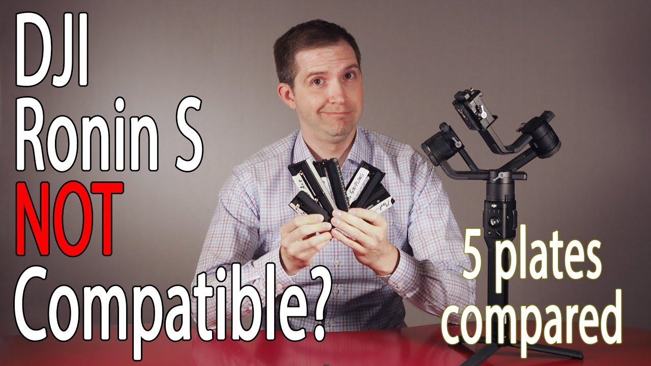 DJI Ronin S Gimbal Incompatible with Manfrotto Plates? 5 Plates Compared
