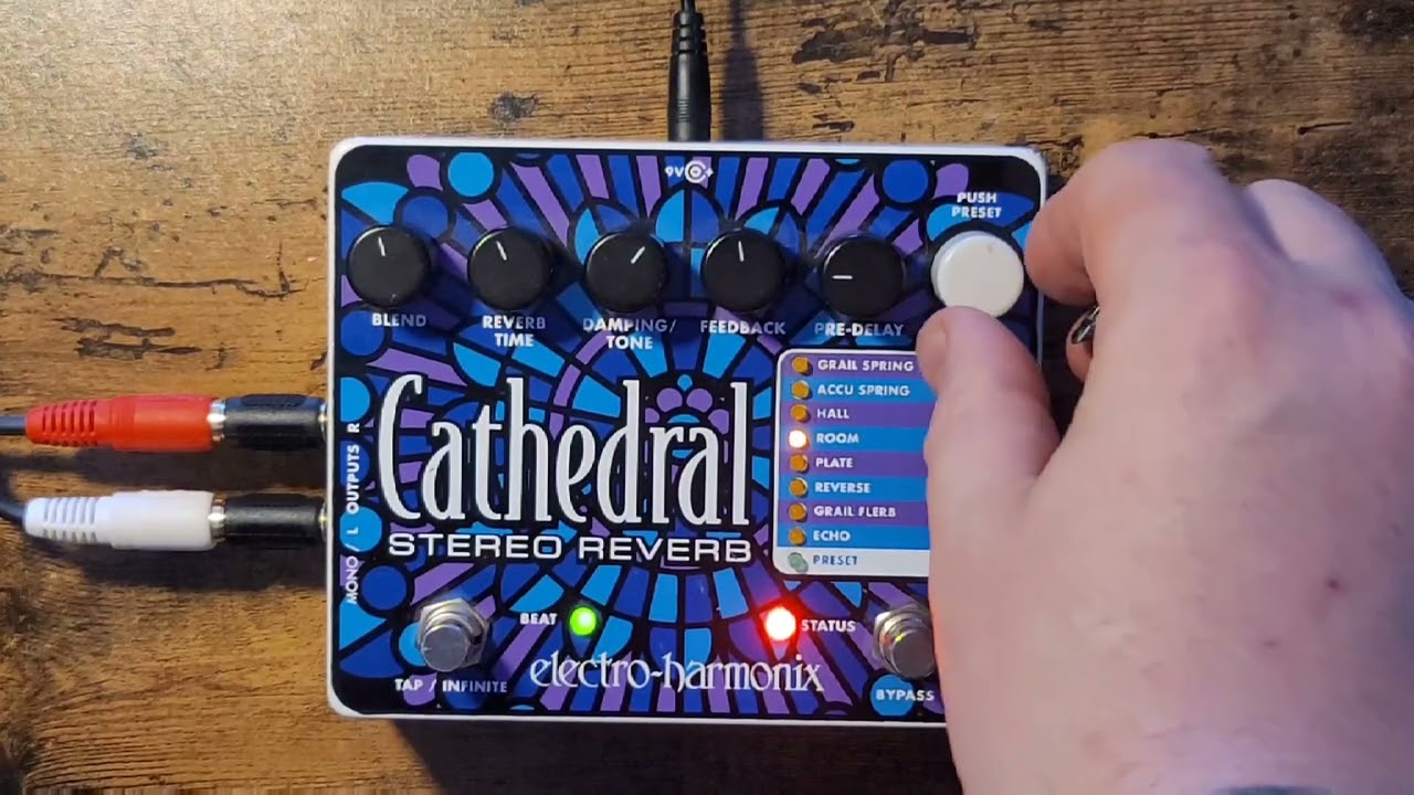 Electro-Harmonix Cathedral Reverb Demo