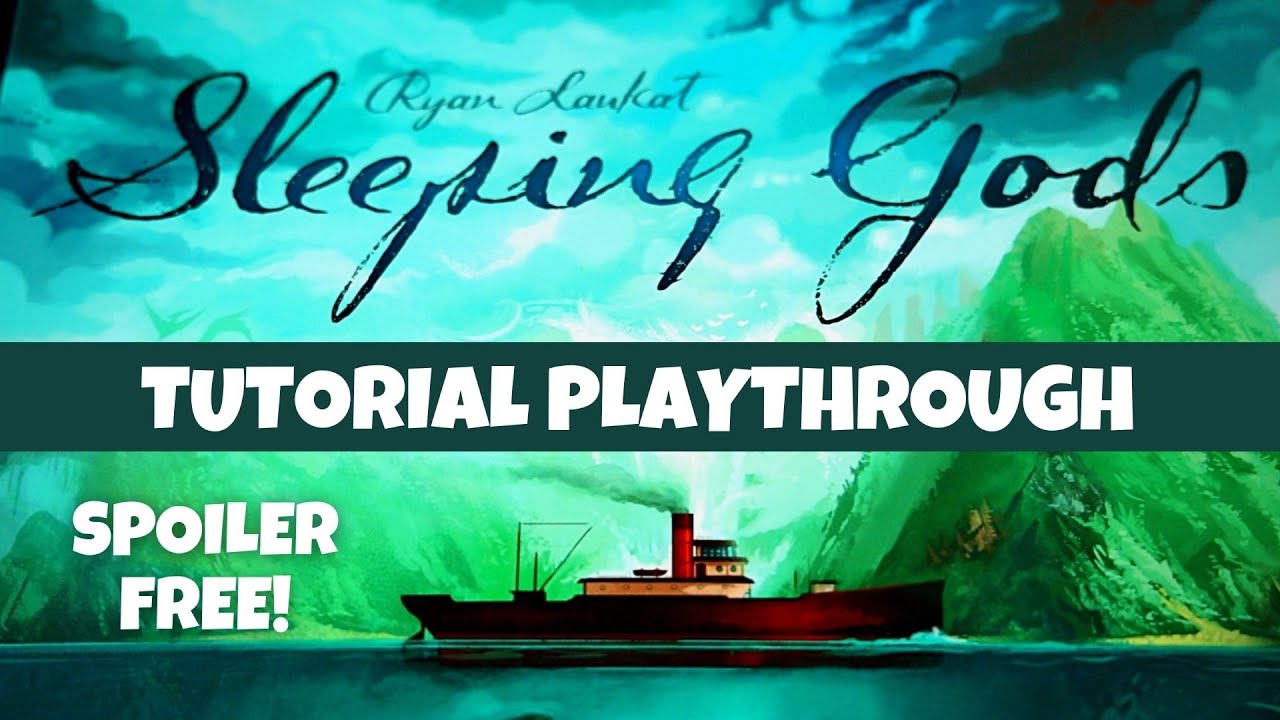 Sleeping Gods Board Game | Tutorial Playthrough | How to Play | Spoiler Free! | Let's Learn Together