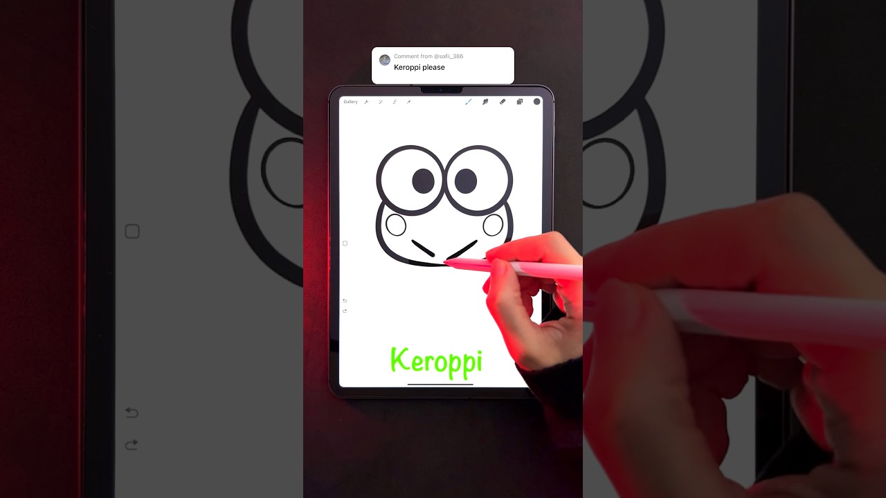 Keroppi - Drawing Sanrio Characters