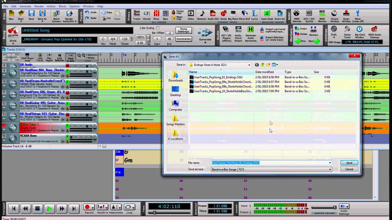 RealBand Creating UserTracks Tutorial