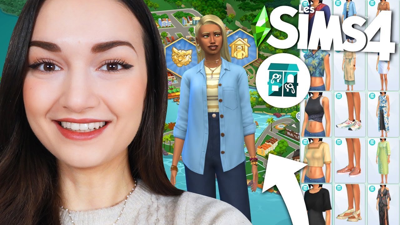 Découverte COMPLÈTE du Pack À LOUER 🔑 (CUS, Map, Gameplay, Mode achat/construction) | Sims 4