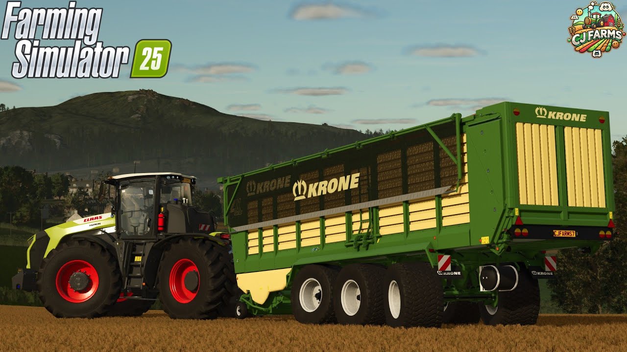 FS25! | Сбор соломы! | Кинлайд! | День 10! | 