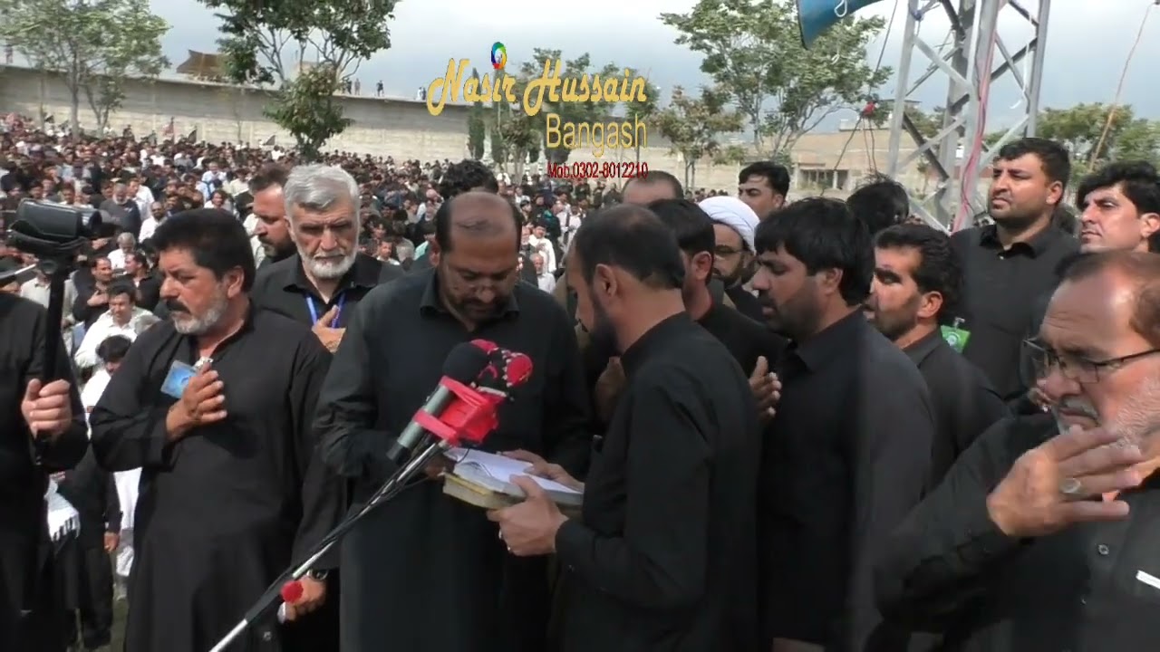 روز اربعین 2022سینہ زنی ذاکر تاجر حسین اور ذاکر آمین بمقام ہزار قبرستان پاراچنار