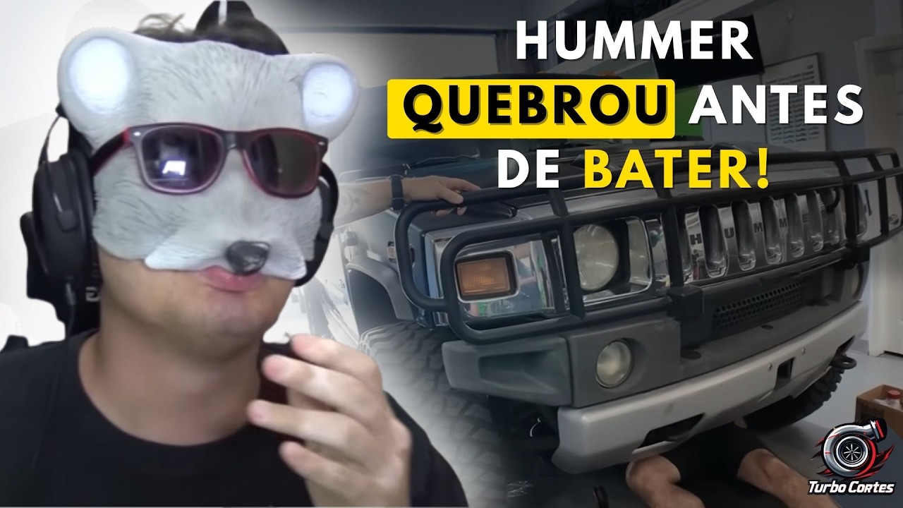 👉 HUMMER BEBENDO TUDO, VIDRO QUEBRADO E MIJO A CADA 45 MIN 😂🚗