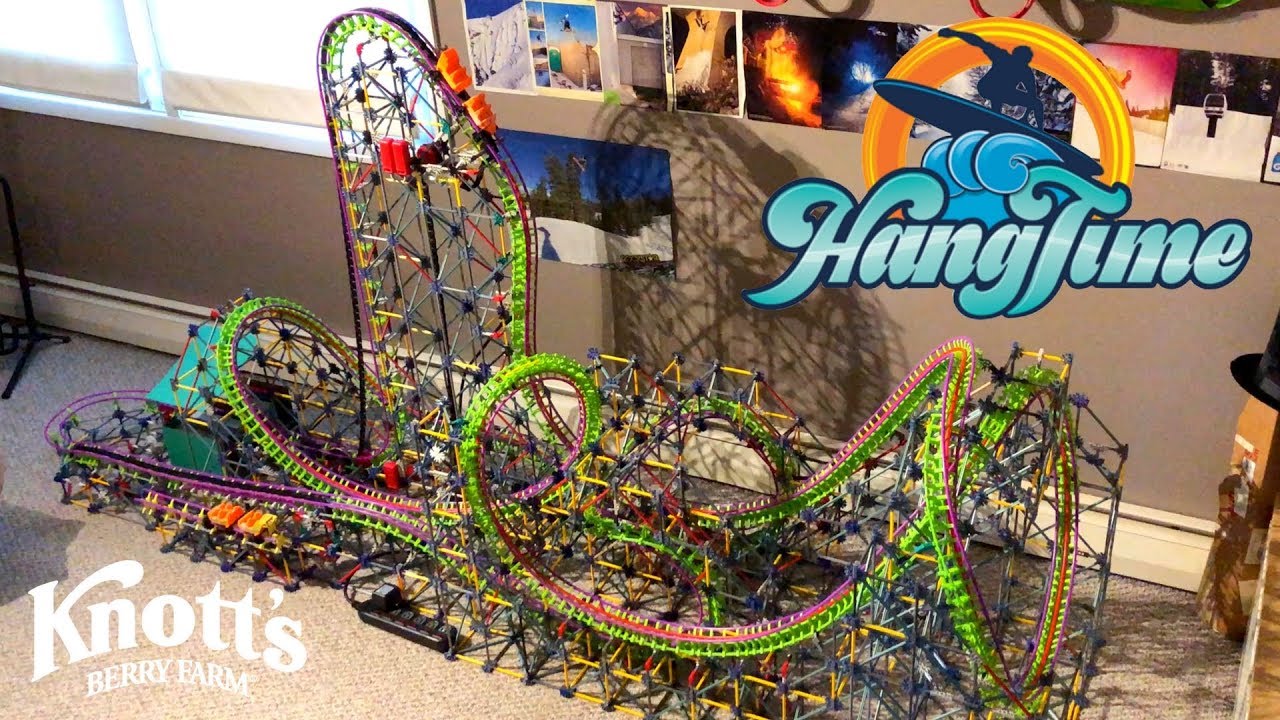 HangTime K'NEX Recreation - Knott's Berry Farm (With Full POV)