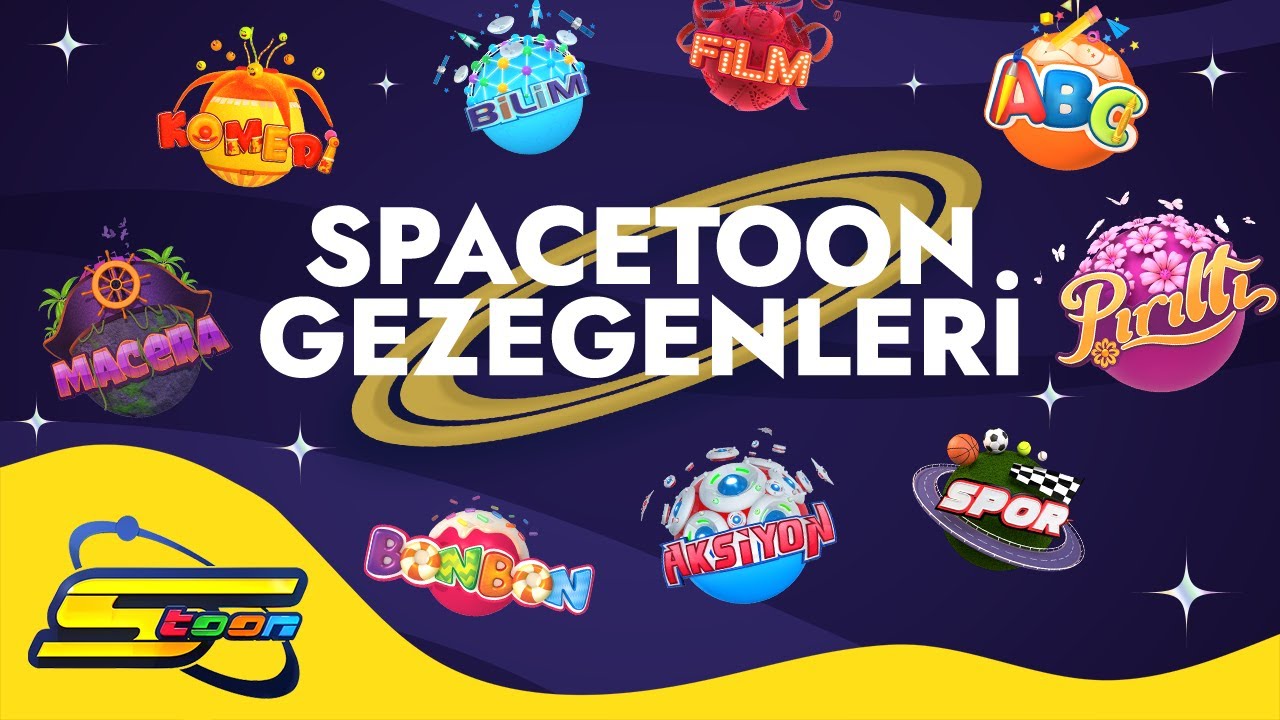 Spacetoon Gezegenleri  🪐🚀✨