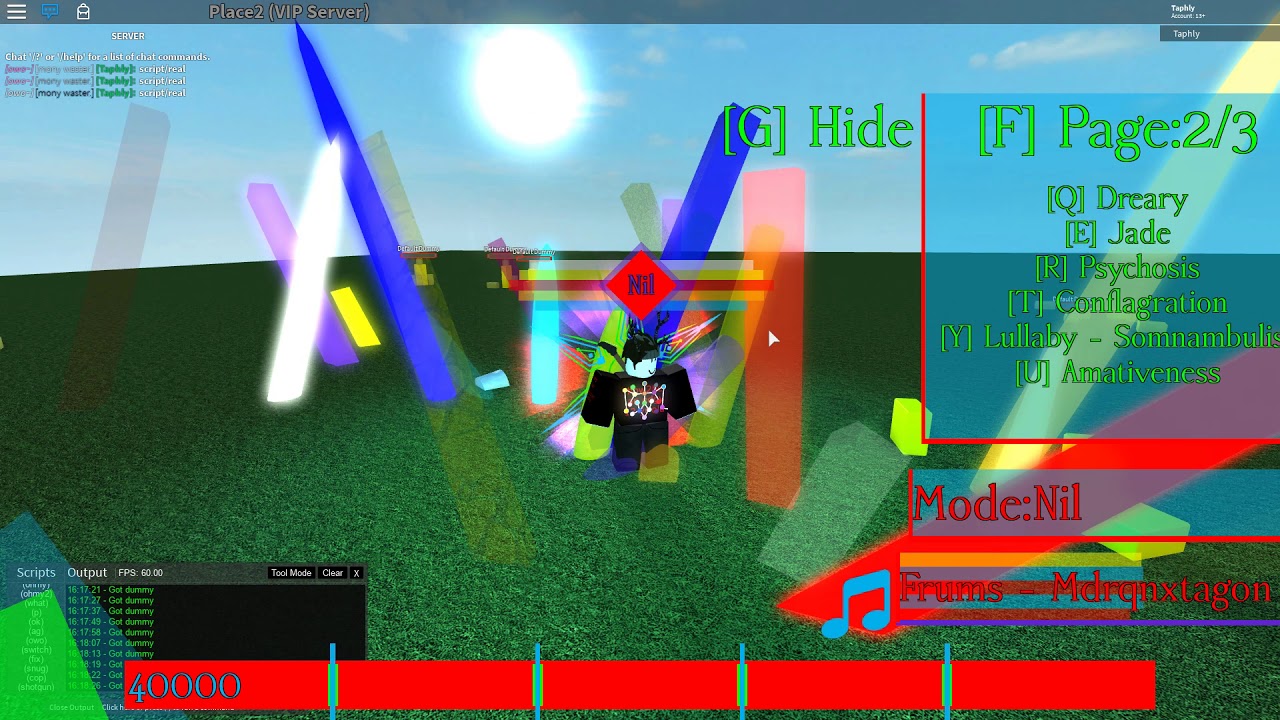 ROBLOX Script Showcase: Aprins/Reality Glitcher