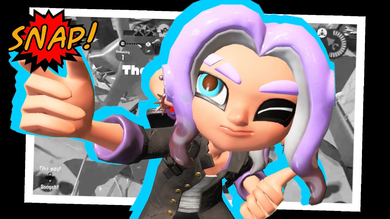 Сделай это - Видеомонтаж с использованием дальнобойного бластера в Splatoon 3