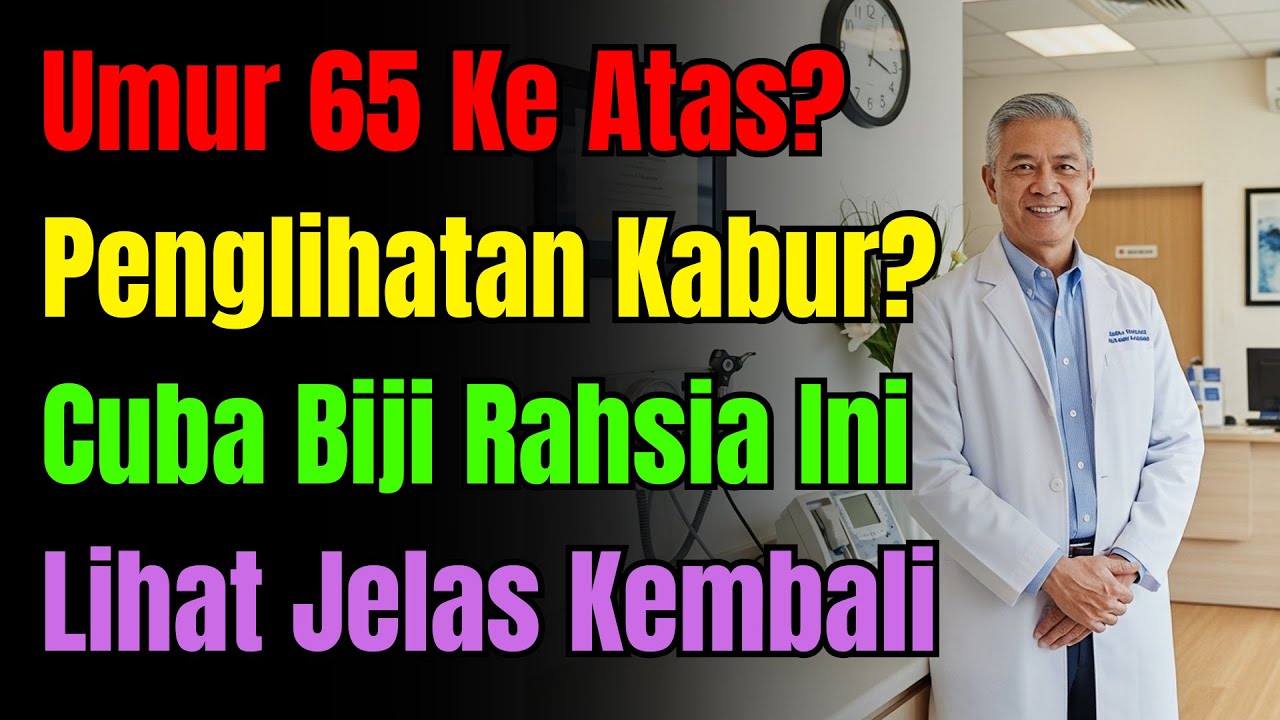 Rahsia Orang Tua Dulu-Dulu Jaga Mata. Amalkan 7 Bijian Ini, Insya-Allah Terhindar Kebutaan!