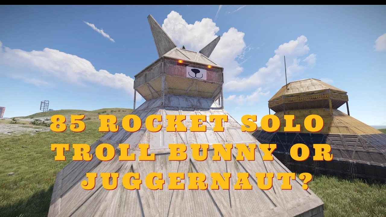Rust-The Humiliator- 85 Rocket solo base! PATCHED