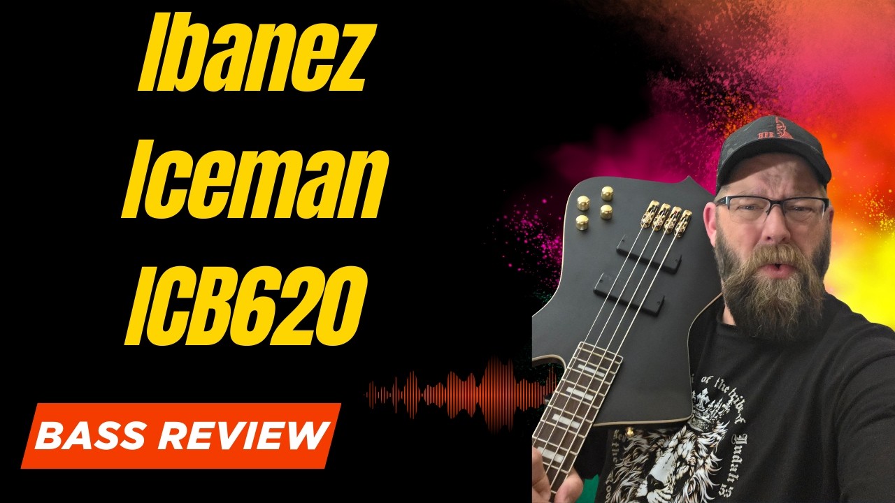 Ibanez Iceman ICB620 Bass Guitar Review #ibanez #bassguitar #onemanband