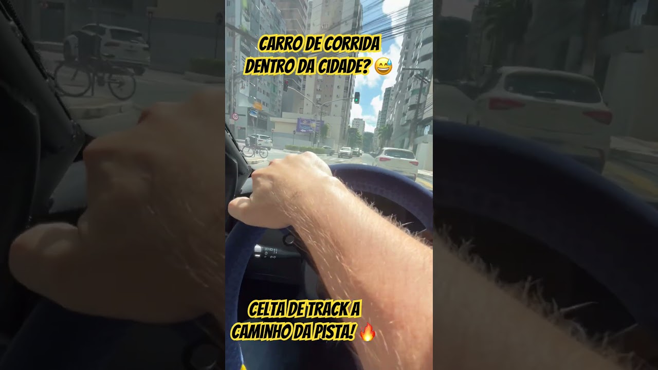 Como &eacute; usar um carro de PISTA na rua? #trackday #carros #celta #projeto #hotlap #race #trackday