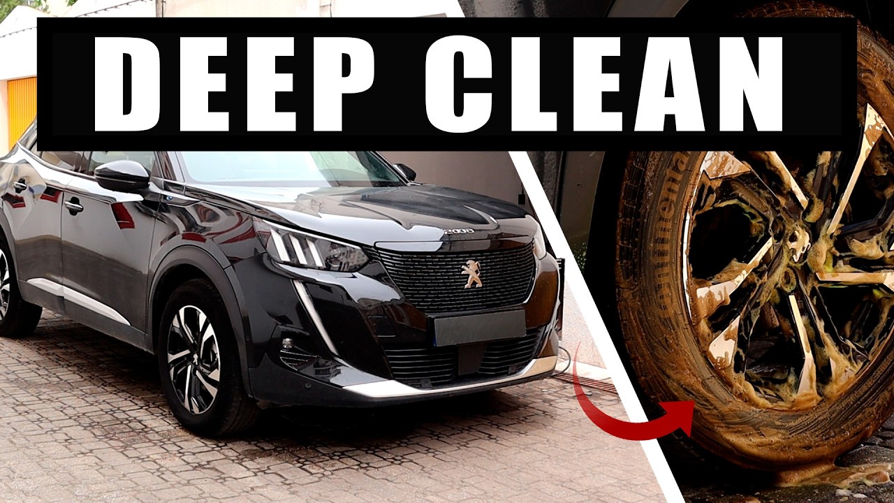 Cleaning a Dirty PEUGEOT 2008 - Exterior Wash