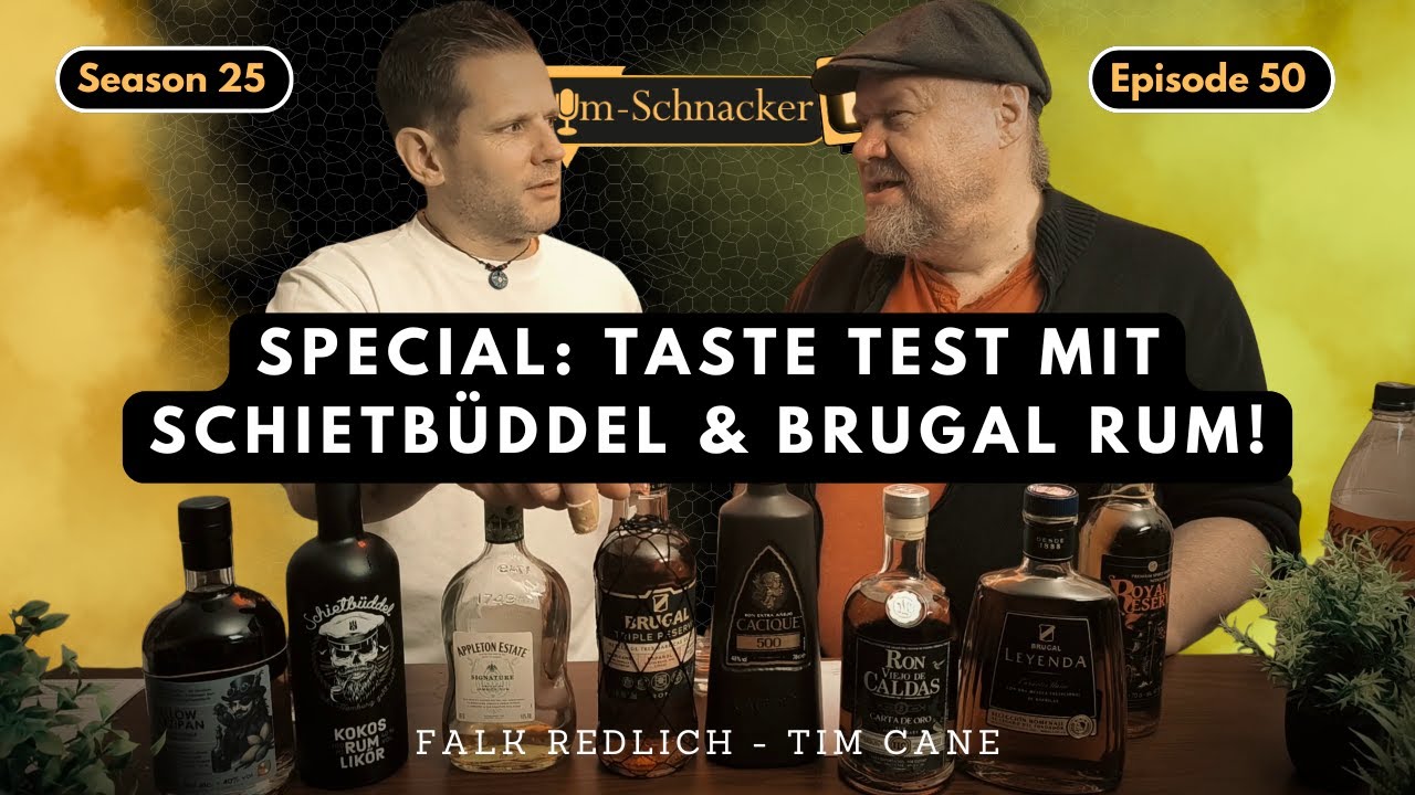 #2550 | ► MEGA SPECIAL: Brugal Rum & Schietb&uuml;ddel im Taste Test! @productos-tropicales