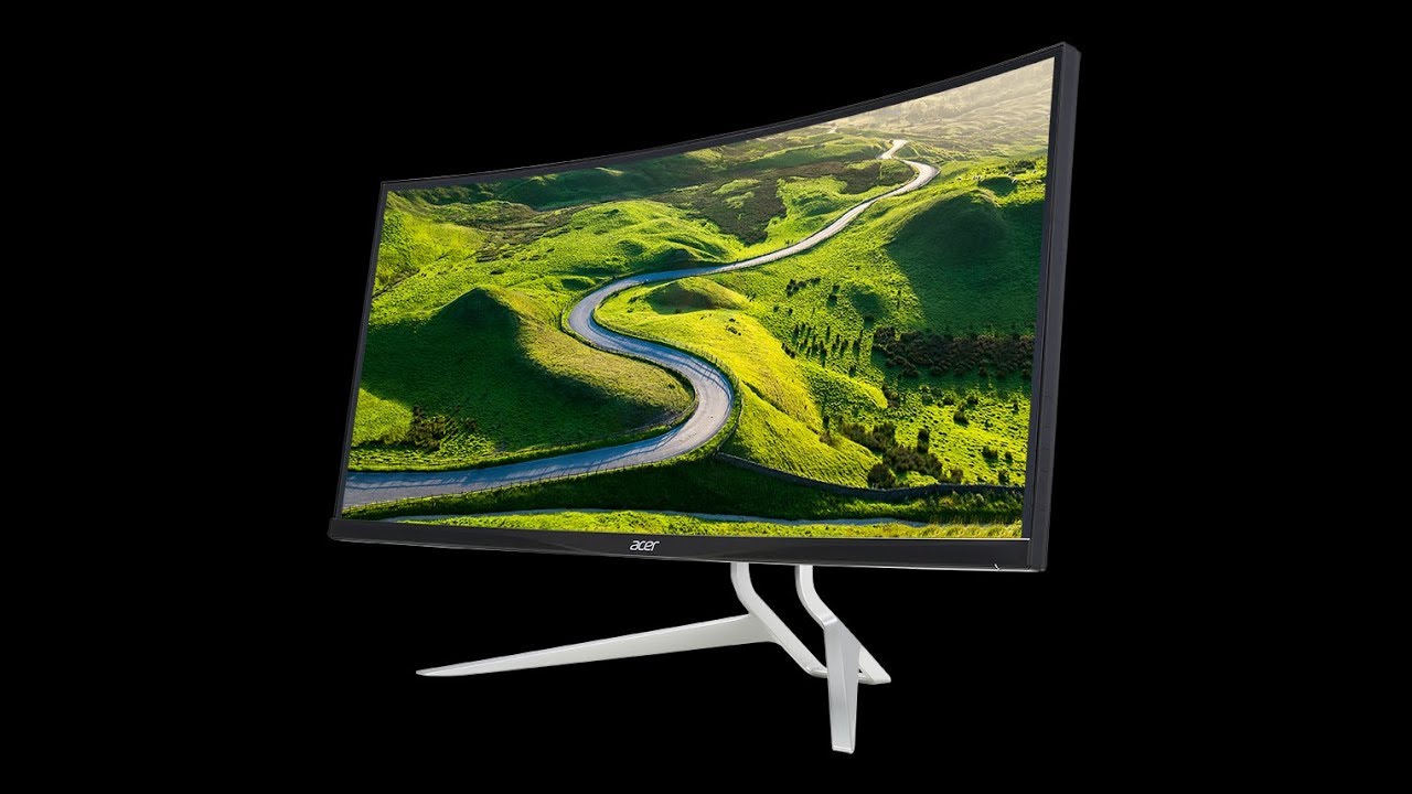 Acer 顯示器 XR342CK: 如何調整功能選單的語系?