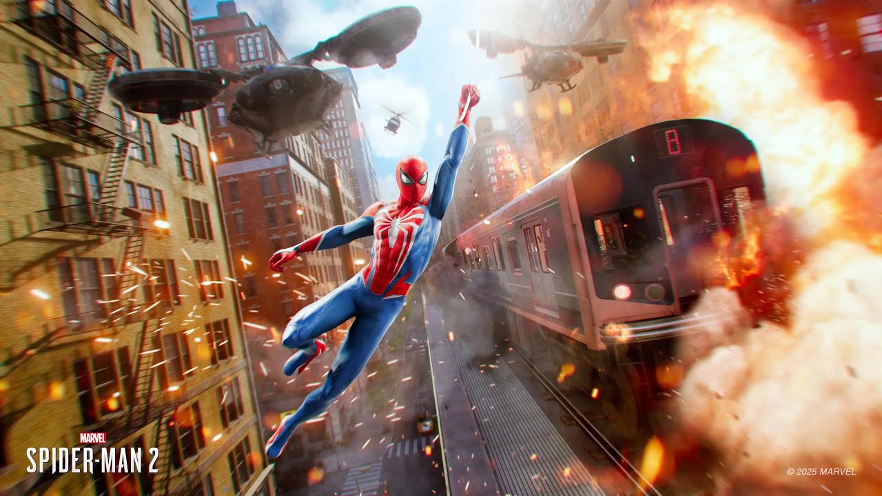 Прохождение Marvel’s Spider-Man 2 ➤ Б/К ➤ 4K ➤ Часть 17 ➤ Чудовище в Куинсе.