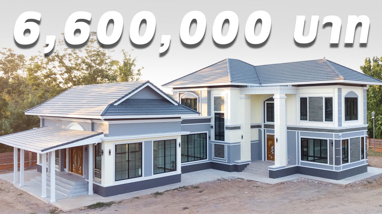 Banrak รีวิวบ้านสไตล์คอนเทมโพรารี่ 6.6 ล้าน | 2BR 22063 อ.ศรีสัชนาลัย จ.สุโขทัย