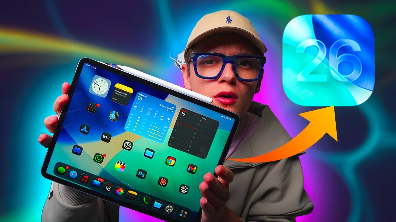 Tohle je JEDINÝ video o iPadOS 26, který potřebuješ vidět! 🔥 Ukazuju všechny novinky ✨