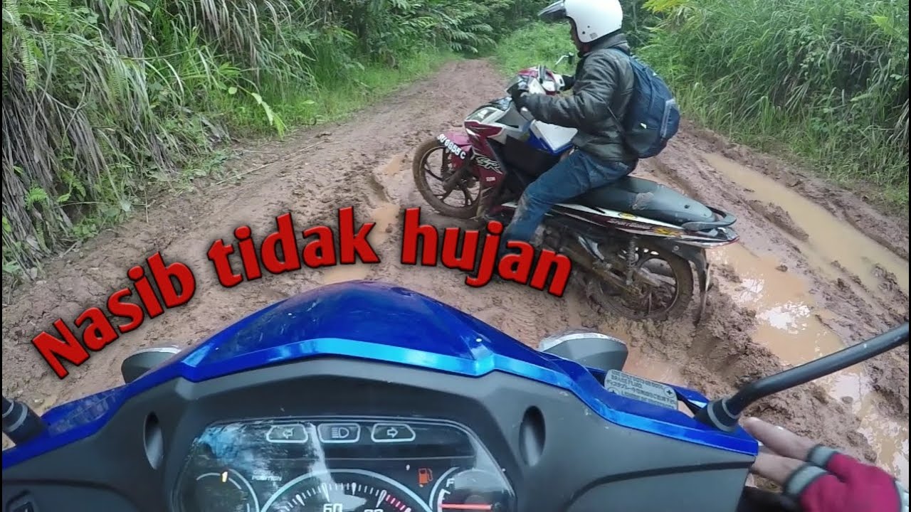 Balik pergi tempat kerja | Honda Wave Alpha  Off Road