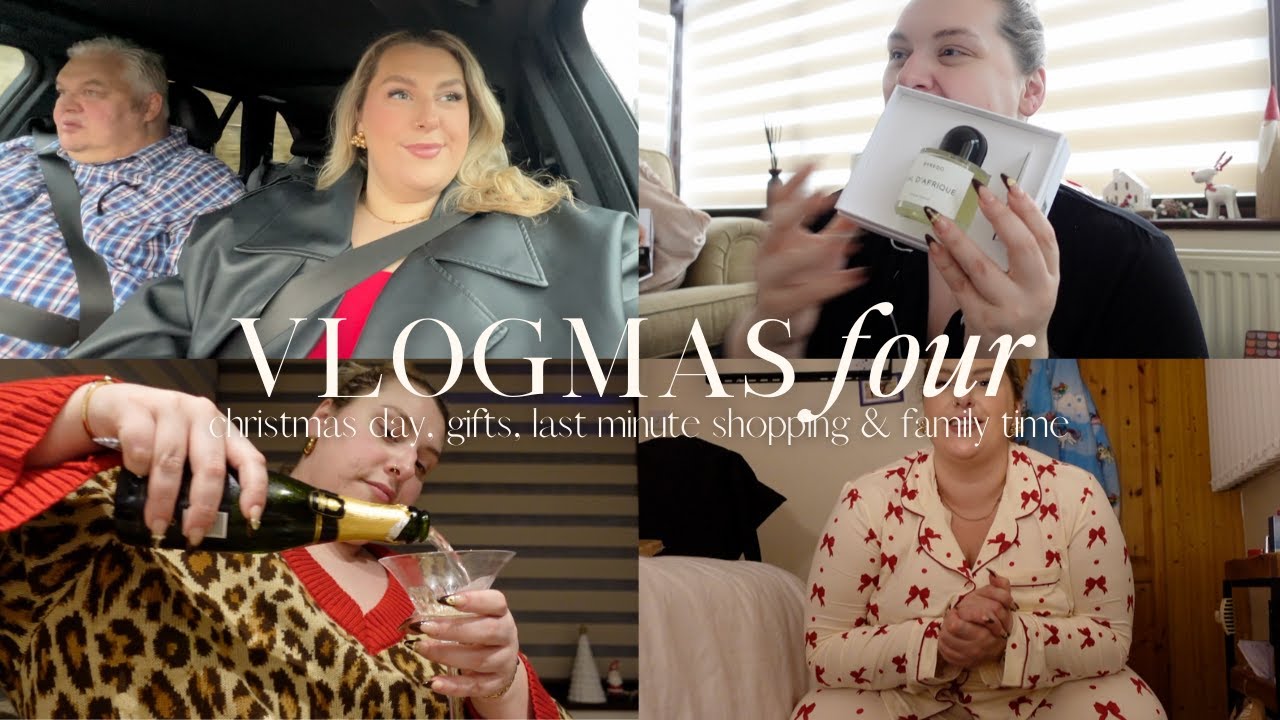 weekly vlog...spend christmas with me, wrapping presents & lots of family time